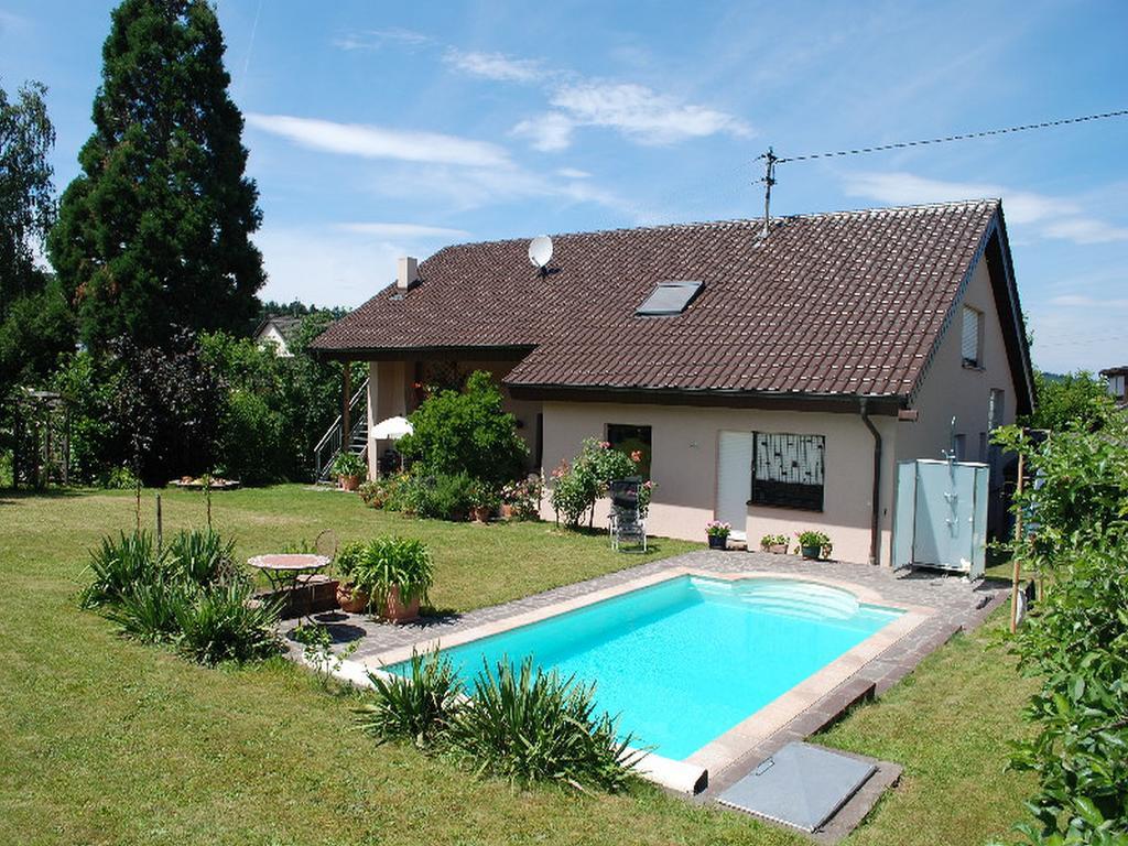 Ferienwohnung Mit Pool Straubenhardt Екстер'єр фото